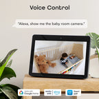 Look Indoor Home Security 1080P HD Video Surveillance Camera with Motion Detection, 2-Way Audio, Black